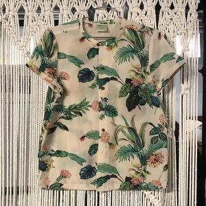Maison Scotch (scotch and soda) printed blouse